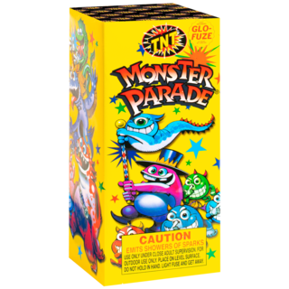 Firework Fountains Monster Parade