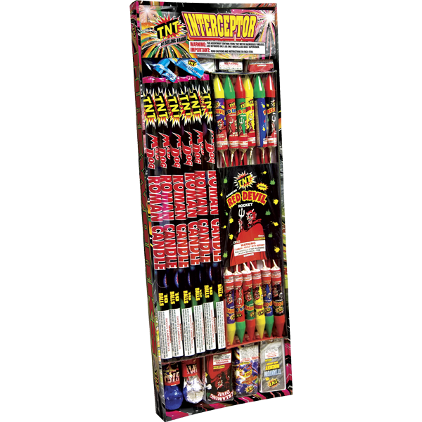 Firework Aerial Assortments Interceptor Tray 