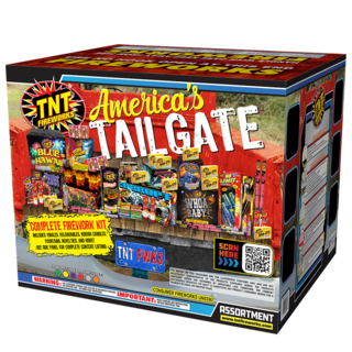 500 Gram Firework Aerial Assortments America's Tailgate