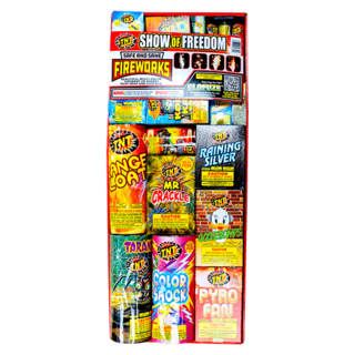 Firework Ground Assortments Show Of Freedom All Ct Ss