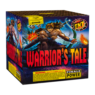 500 Gram Firework Finale Aerials Warrior's Tale