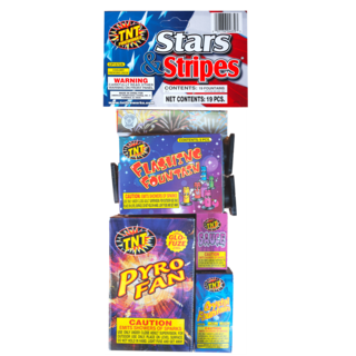 Firework Ground Assortments Stars And Stripes Ss Allct