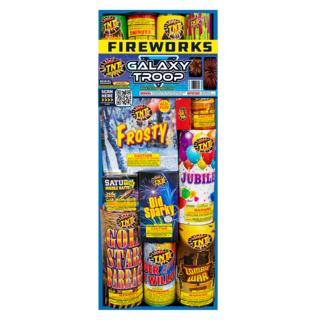 Firework Aerial Assortments Galaxy Troop