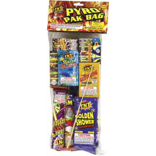 Firework Ground Assortments Pyro Pak Bag   California