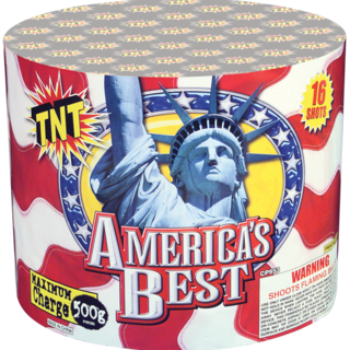 500 Gram Firework Finale Aerials America's Best 