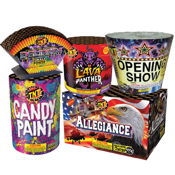 Firework Pre-Built Shows Stand/Tent Xl Fountain Show