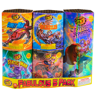 Firework Fountains Fabulous 5 Pack