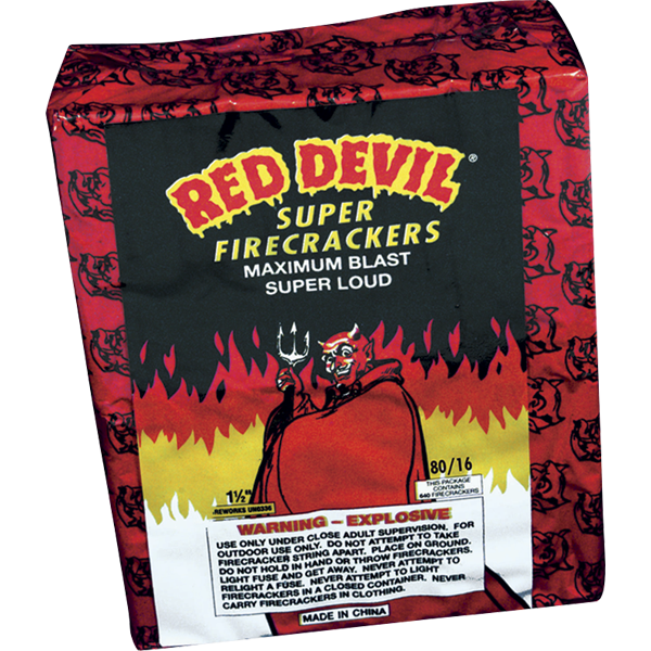 Firework Firecrackers 80/16 Red Devil Firecrackers