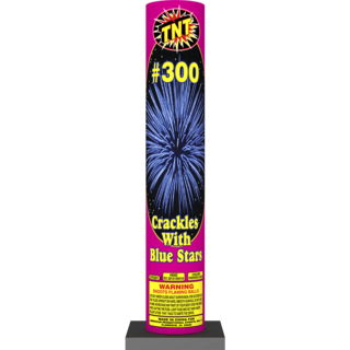 Firework Other Aerials #300 Crackles With Blue Stars