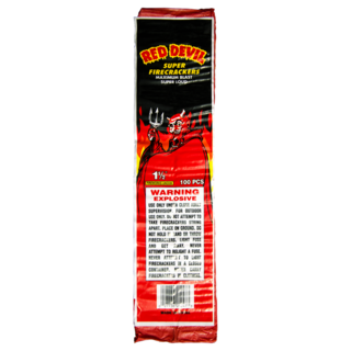 Firework Firecrackers Red Devil 4/100 Pack Firecrackers