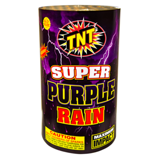 500 Gram Firework Fountains Super Purple Rain