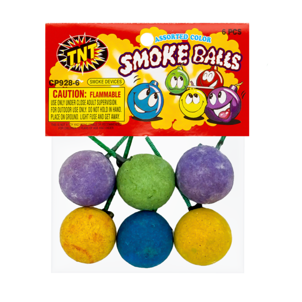 Firework Smoke Tnt Smoke Balls Asstd  