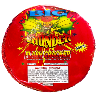 Firework Big Thunder Flash Cracker 500 Roll