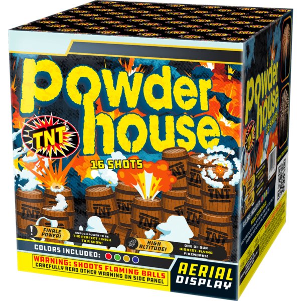 500 Gram Firework Multi Aerials Powder House