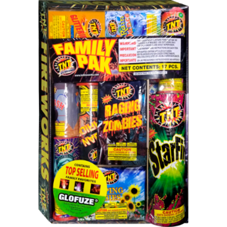 Firework Ground Assortments Tnt Family Pak