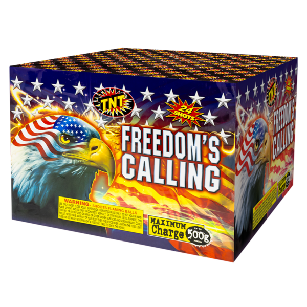 500 Gram Firework Finale Aerials Freedom's Calling