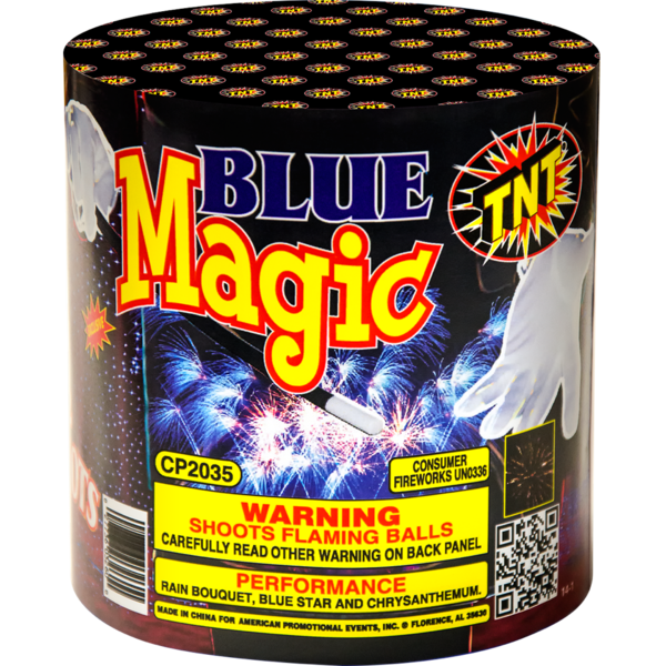 Firework Multi Aerials Blue Magic