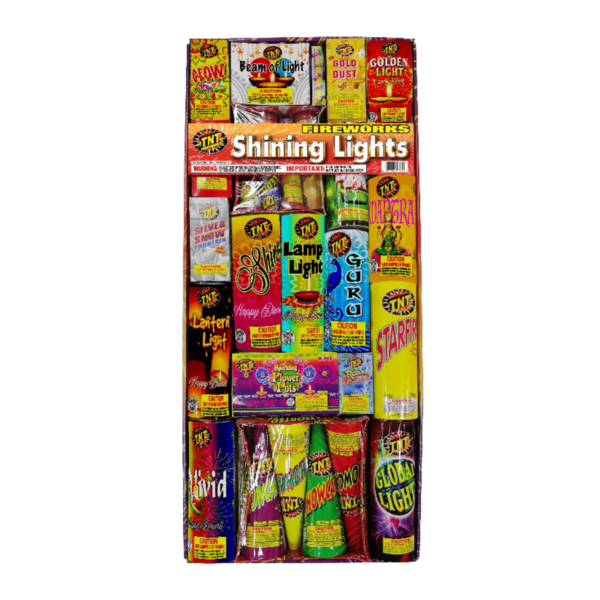 Firework Ground Assortments Shining Lights