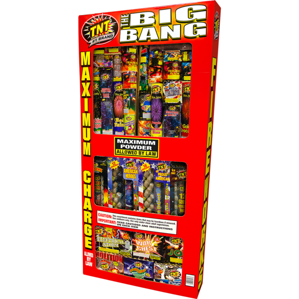 500 Gram Firework Aerial Assortments The Big Bang 