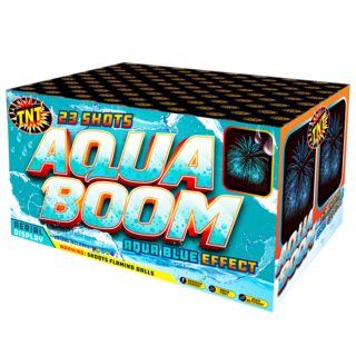 500 Gram Firework Finale Aerials Aqua Boom