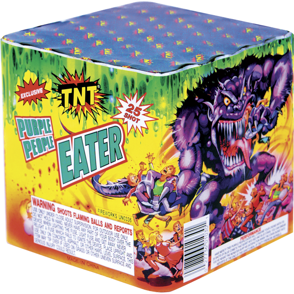 Firework Multi Aerials Purple People Eater 